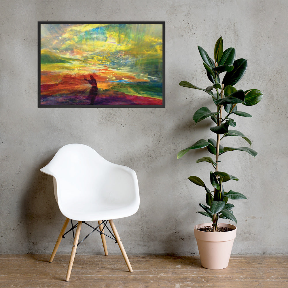 Framed Print | "The Dance of Life" by Yoram Raanan